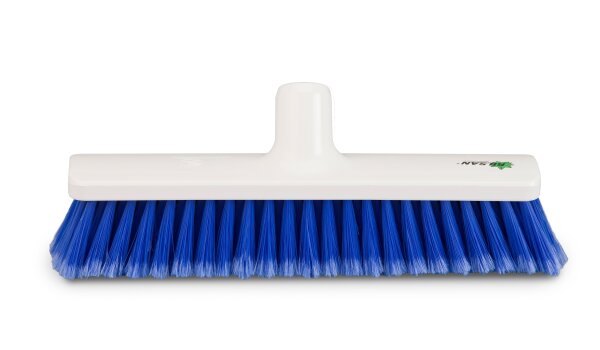 7023FB - SWEEPING BROOM 30 CM - RILSAN® 0,27MM FLAGGED / T50MM - BLUE